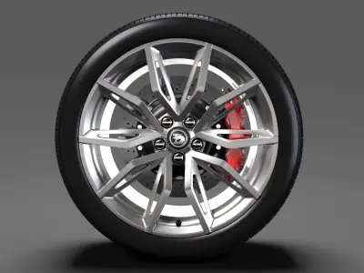 HSV GTS Maloo GEN F2 wheel 2017 3D model