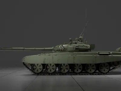 T-72 M1 variant 3D model