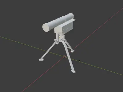 9M133 Kornet Free 3D model
