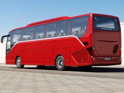 Setra S 515 HD 3D model