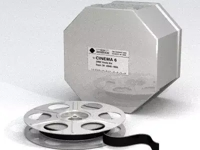 Film Reel 3D model