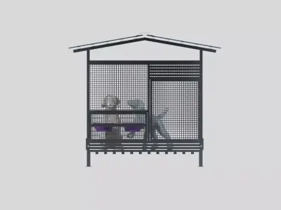Dog House 3D model purchase