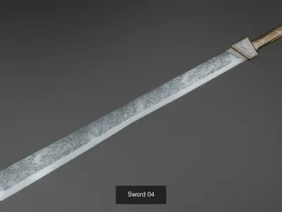 Collection Swords 3D Model Pack