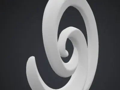 Scifi Object Shape Model 2 3D model