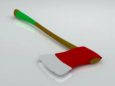 Simple axe 3D model