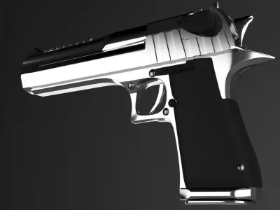 DESERT EAGLE - HIGH POLY 3D model