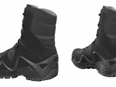 Military Boots Special Forces 3D model