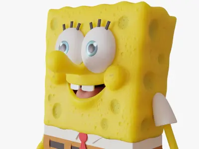 Sponge Bob characters Collection(1) 3D model