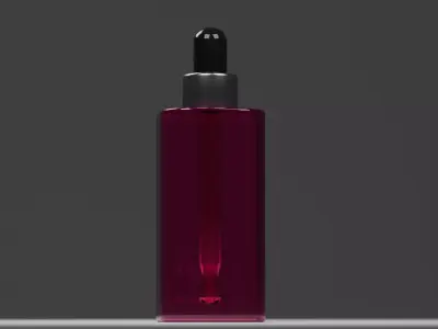 Essence Dropper Bottle 3D Model 3D model