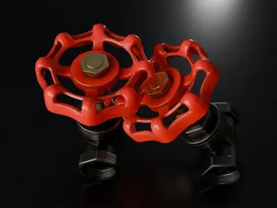 Industrial Valve 3D model