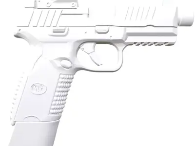 FN 510 Tactical 3D print model