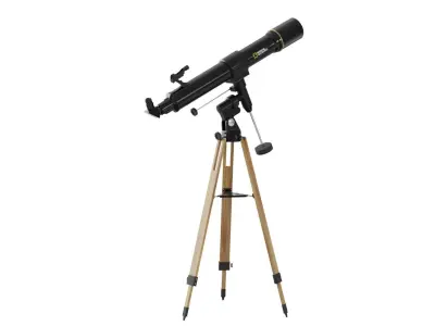 Telescope National Geographic BLENDER 3D Model Cycles 3D model