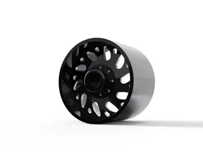REAR SPECIALITY FORGED D034 WHEEL 3D MODEL 3D model