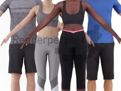 Bundle Sports Rigged 004