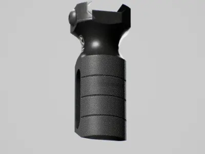 Vertical Grip Molotgun M-015-2 Low-poly 3D model