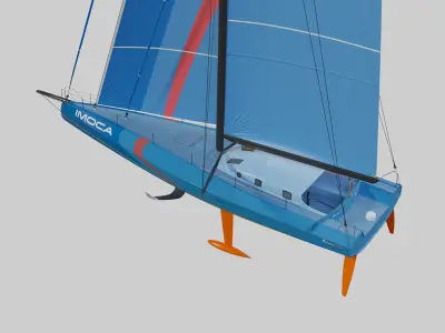 Imoca Class 3D model