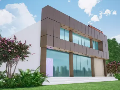 3D ELEVATION DESIGN 2 Free low-poly 3D model