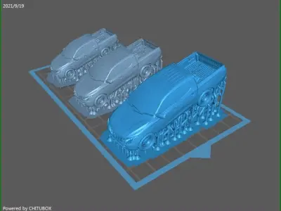 MITSUBISHI L200 TRITON ESCALA H0  3D print model