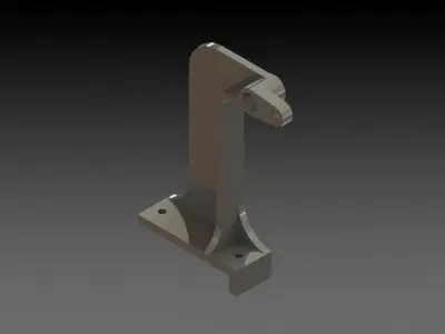 Wall bracket Free 3D model purchase