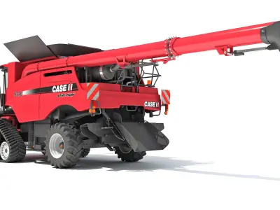 Case Combine Axial Flow 3D model