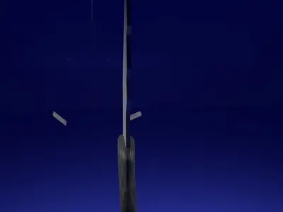 Dagger for games 3D model