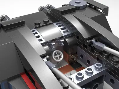 THE ULTIMATE BATMOBILE 3D model