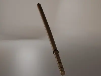 Bokken wand 3D model