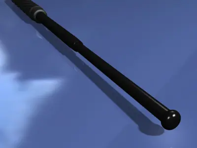 Telescoping Baton 3D model