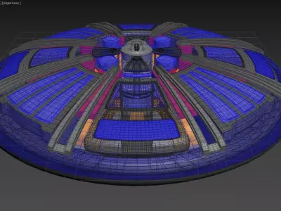 Apocalypse Reconnaissance Craft - Enlils Rage - Concept 3D model