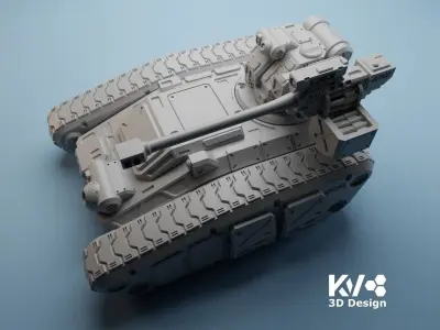 KV-Tank Drone-001 3D print model