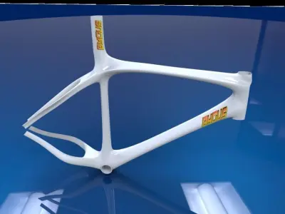 Bike Frame Free 3D model