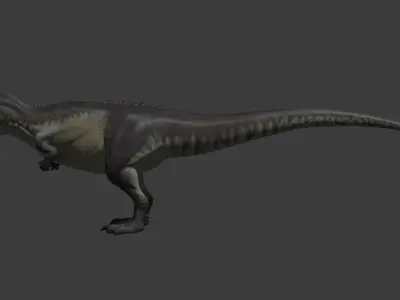 Ceratosaurus Dinosaur model Free 3D model