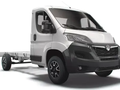 Vauxhall Movano Chassis Truck Single Cab 3800WB 2022 3D model