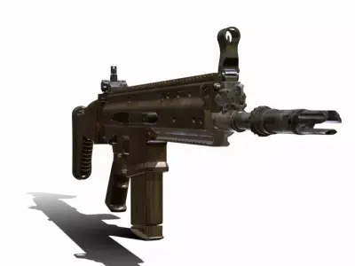 MK 17 Low-poly 3D model