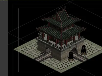 Ancient Architecture 3D model get