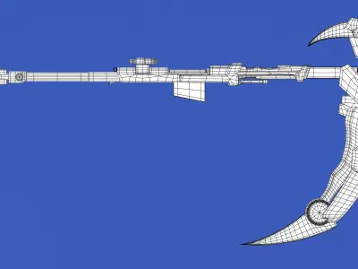 Crescent Rose 3D model