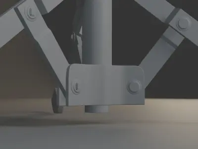 Drum Snare Stand Free 3D model