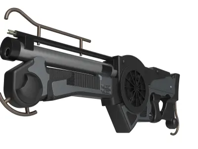 Mangalore Rifle from the movie The fifth element 1997 3D model