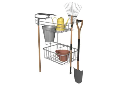 Gardener s Tool Set 3D model