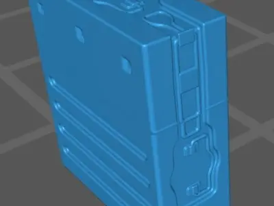 3d printable old military ammo box 3D print model