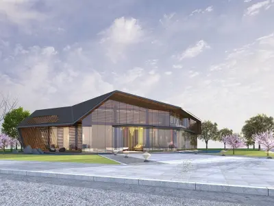 Sales Office - Headquarters 3D model