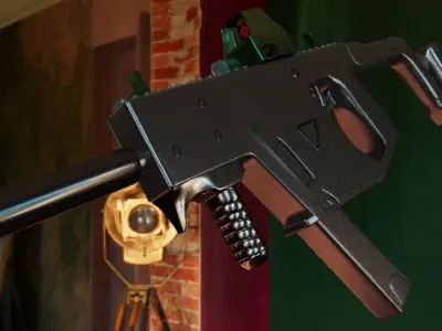 KRISS Vector 3D model 4