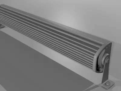 Led Bar For Car Low-poly 3D model