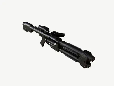 Stormtrooper riffle -- EBlasterRifle 3D model