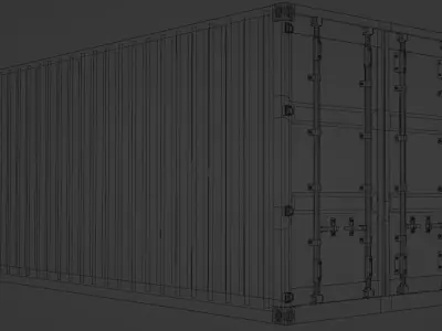 Container Free 3D model