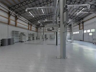 Car Repair Service 3D model