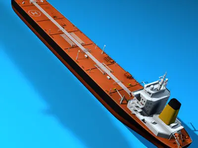 Tanker Ship 3D model by tartino