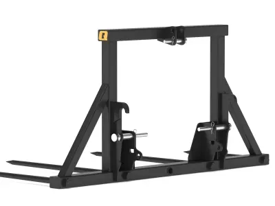 Bale Fork L 200 Heavy-Duty Hay Bale Handling Attachment 3D model