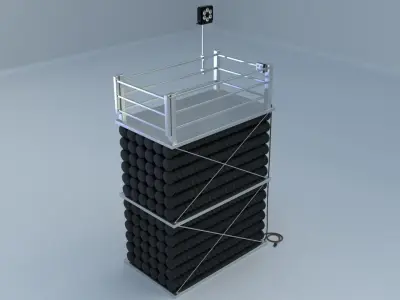 Inflate Plataform 3D model