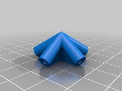 stick Icosahedron Free 3D print model